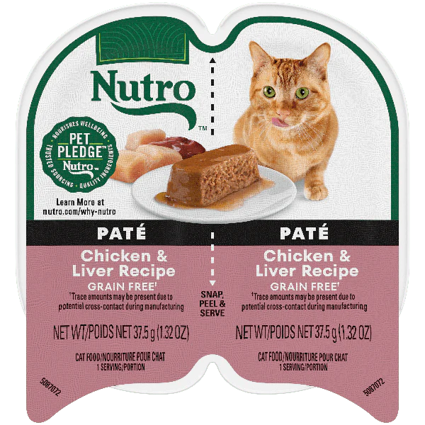 Nutro Perfect Portions Chicken & Liver Pate Wet Cat Food