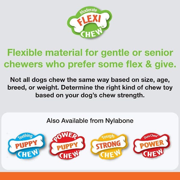 Nylabone Dental Chew and Flexi Bone Combo Pack Dog Chew Toys - Image 4