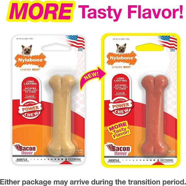 Nylabone DuraChew Bacon Bone - Image 6