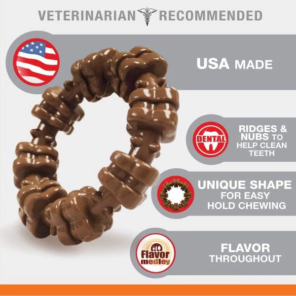 Nylabone Power Chew Textured Dog Ring Toy - Image 3