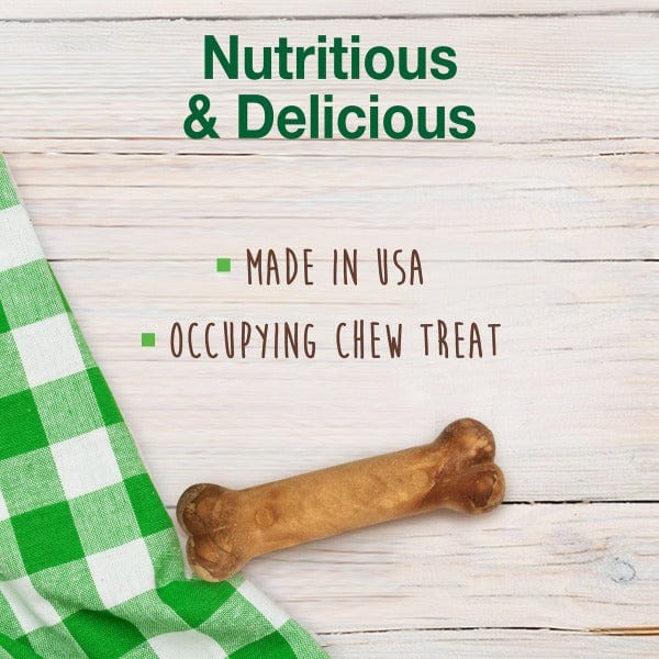 Nylabone Healthy Edibles Lamb & Apple Flavour Petite Puppy Chews - Image 2