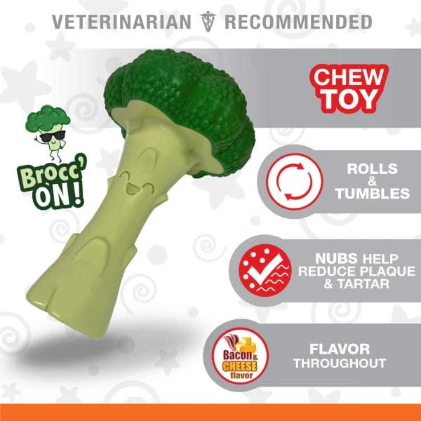 Nylabone Power Chew Broccoli Dog Toy - Image 2