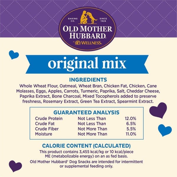 Wellness Old Mother Hubbard Original Mix Oven-Baked Dog Biscuits; Mini - Image 6