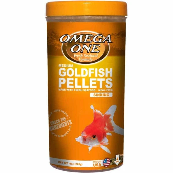 Omega One Sinking Goldfish Pellets; Medium - Image 2