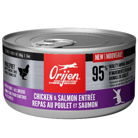 Orijen Chicken & Salmon Entrée Canned Kitten Food