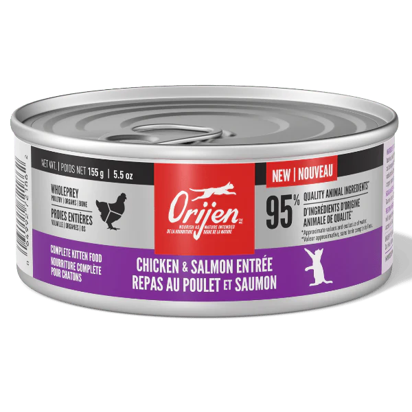 Orijen Chicken & Salmon Entrée Canned Kitten Food - Image 5