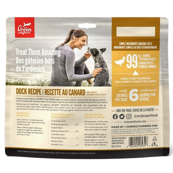Orijen Free-Run Duck Recipe Freeze-Dried Dog Treats - Image 4