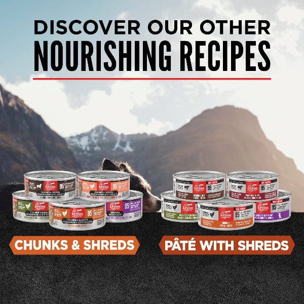 Orijen Original Chunks & Shreds Entrée Canned Cat Food, 5.5oz - Image 4