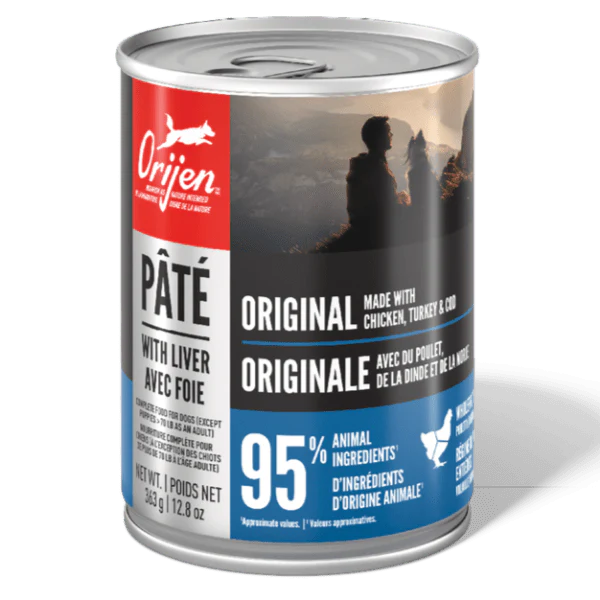 Orijen Original Pate with Liver Canned Dog Food