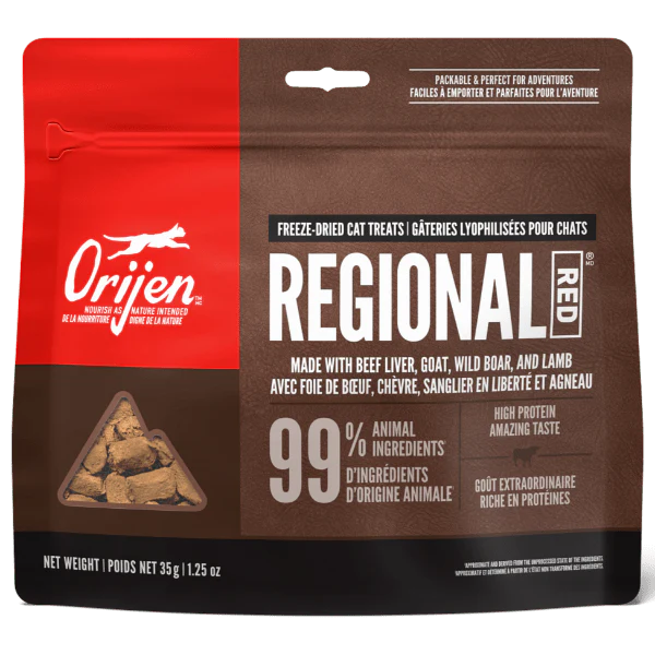 Orijen Regional Red Freeze-Dried Cat Treats