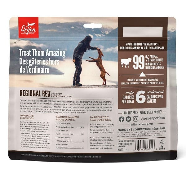 Orijen Regional Red Freeze-Dried Dog Treats - Image 4