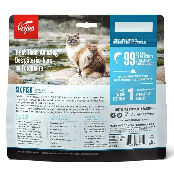 Orijen Six Fish Freeze-Dried Cat Treats - Image 4
