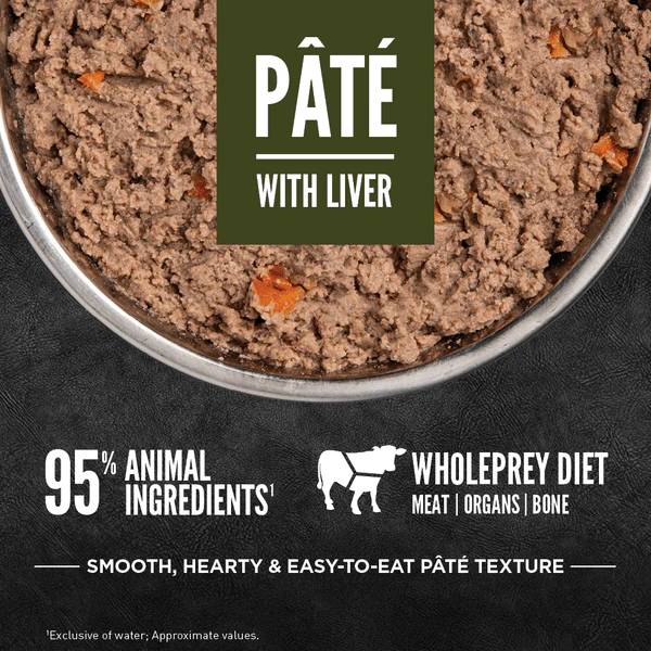 Orijen Tundra Pate with Liver Canned Dog Food - Image 2