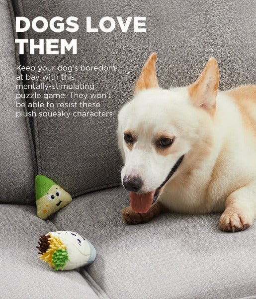 Outward Hound Hide A Taco Plush Dog Toy Puzzle - Image 2