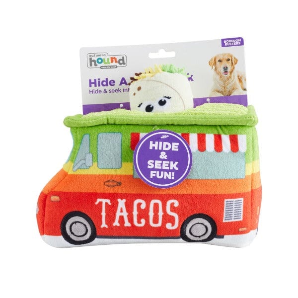 Outward Hound Hide A Taco Plush Dog Toy Puzzle - Image 6