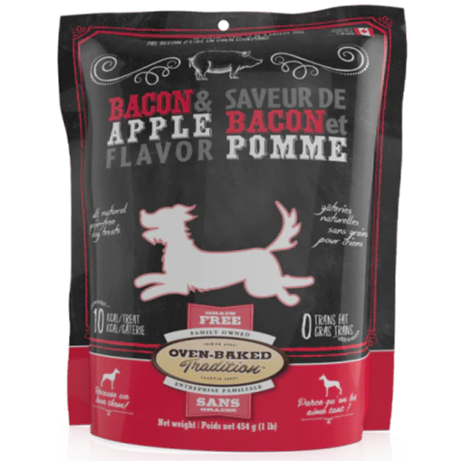 Oven-Baked Tradition Grain-Free Bacon & Apple Dog Treats