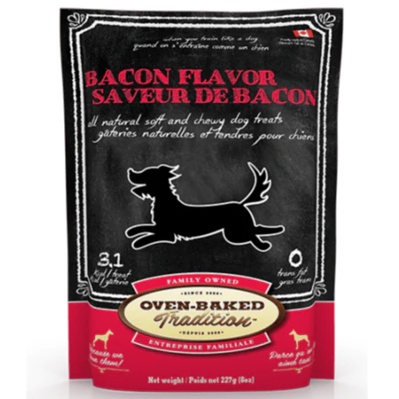 Oven-Baked Tradition Soft & Chewy Bacon Dog Treats