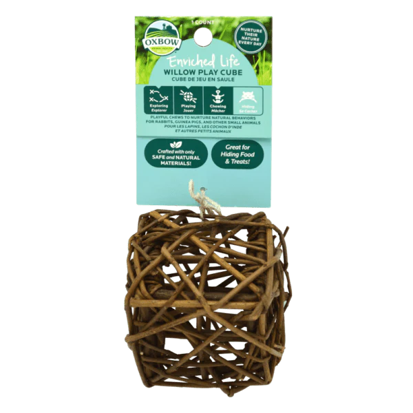 Oxbow Enriched Life - Willow Play Cube