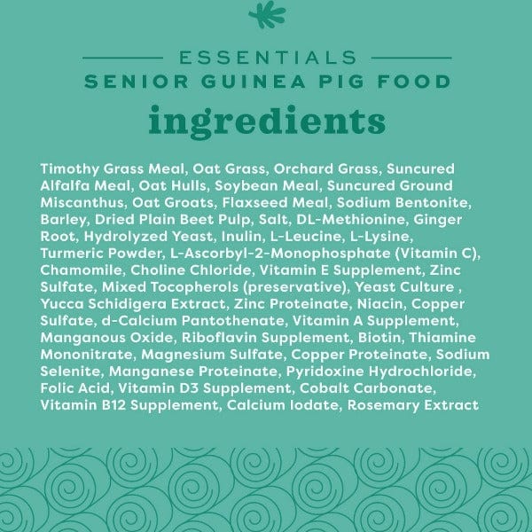 Oxbow Essentials Senior Guinea Pig Food - Image 4