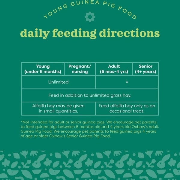 Oxbow Essentials Young Guinea Pig Food - Image 4