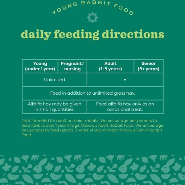 Oxbow Essentials Young Rabbit Food - Image 4