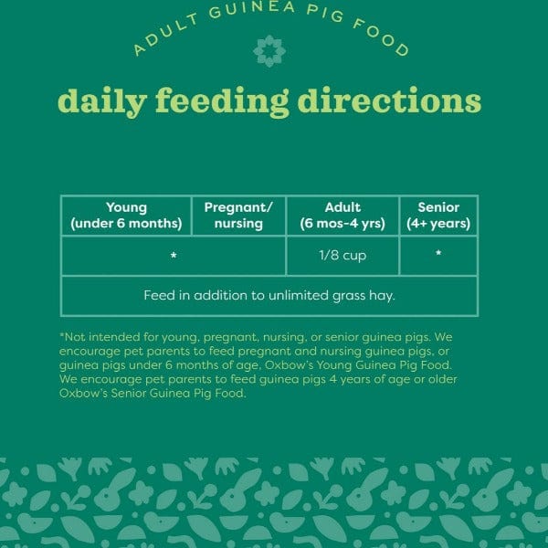 Oxbow Garden Select Adult Guinea Pig Food - Image 4