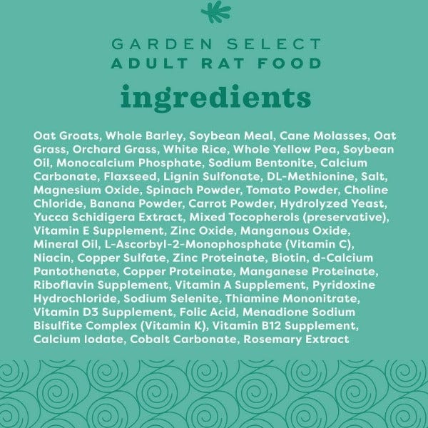 Oxbow Garden Select Adult Rat Food - Image 5