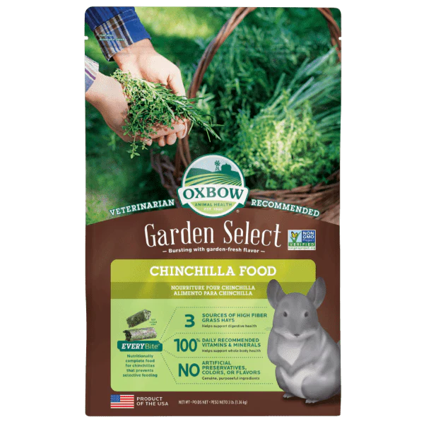 Oxbow Garden Select Chinchilla Food