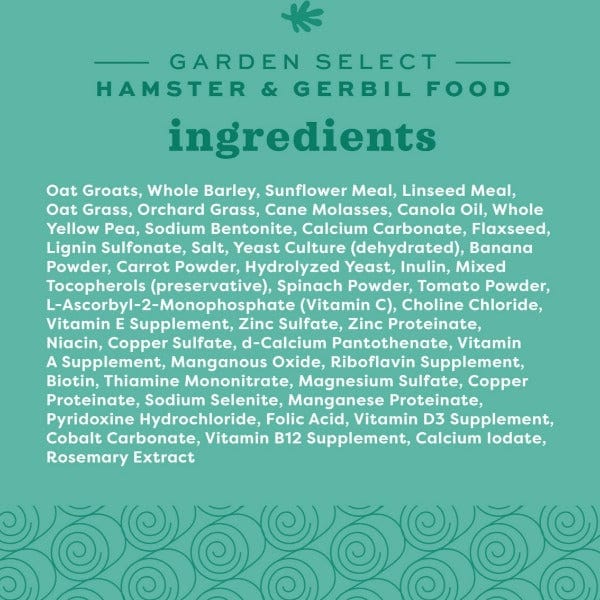 Oxbow Garden Select Hamster & Gerbil Food - Image 5