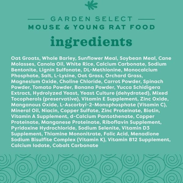 Oxbow Garden Select Mouse & Young Rat Food - Image 4