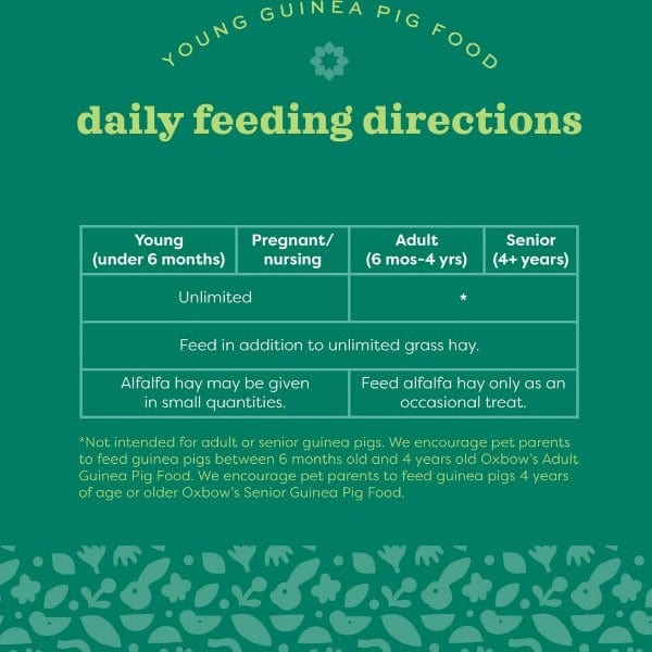 Oxbow Garden Select Young Guinea Pig Food - Image 4