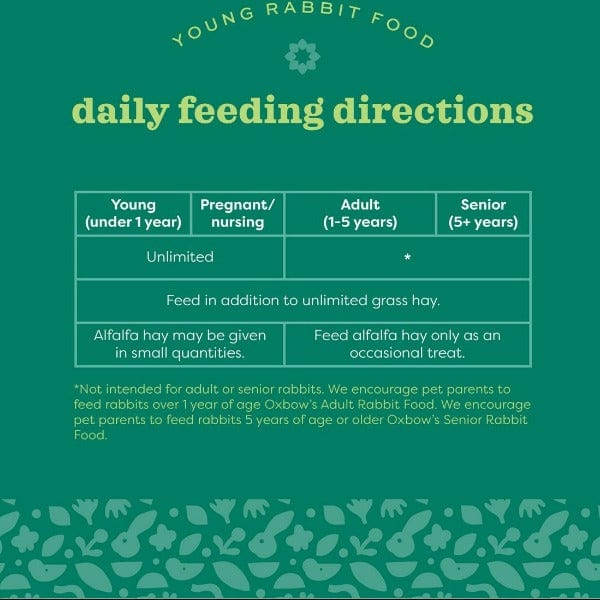 Oxbow Garden Select Young Rabbit Food - Image 4