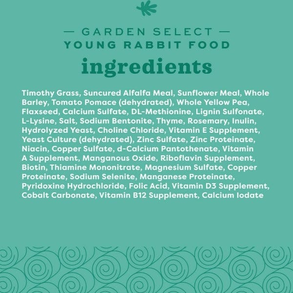 Oxbow Garden Select Young Rabbit Food - Image 5