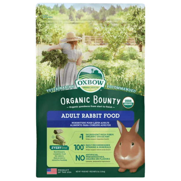 Oxbow Organic Bounty Adult Rabbit Food