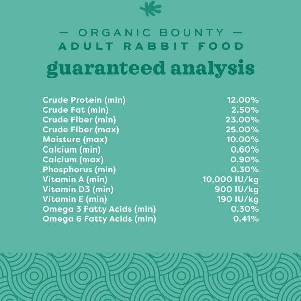 Oxbow Organic Bounty Adult Rabbit Food - Image 6
