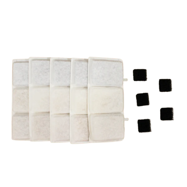 PATPET Replacement Filters & Foam Filters 5-Pack