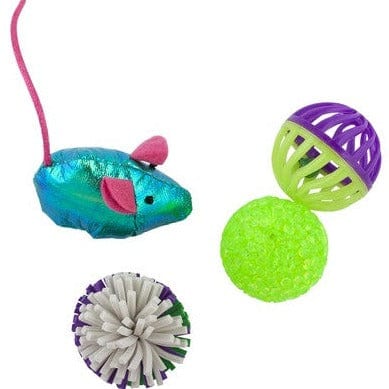 Pawise 4 Pack Assorted Cat Toy - Image 3