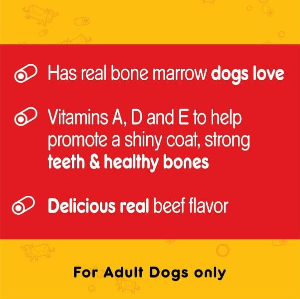 Pedigree MarroBone Beef Flavour Crunchy Dog Treat - Image 3