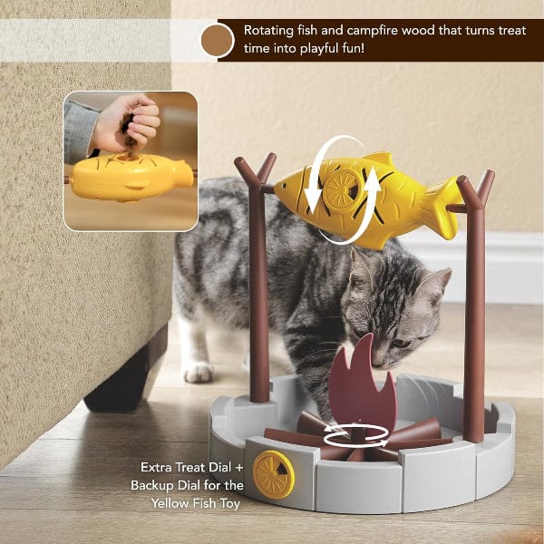 PetPals Grilled Fish Cat Toy - Image 4