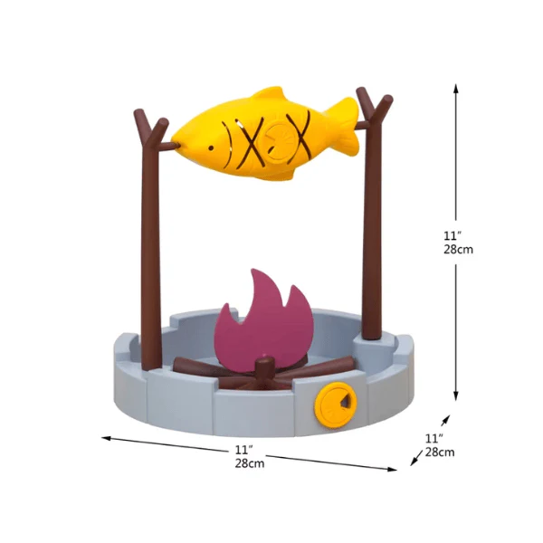 PetPals Grilled Fish Cat Toy - Image 6