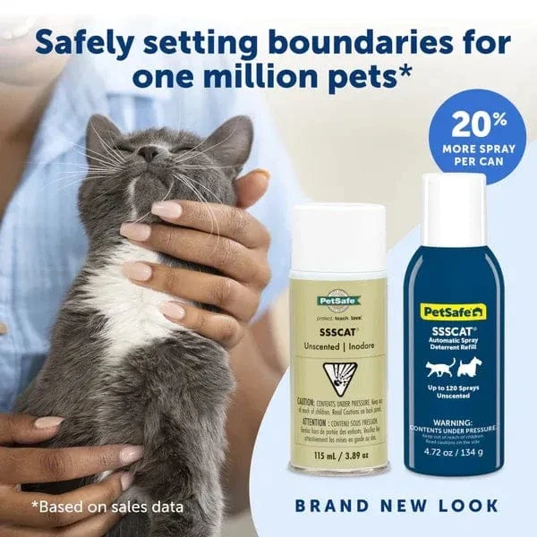 PetSafe SSSCAT Spray Pet Deterrent Refill Can - Image 5