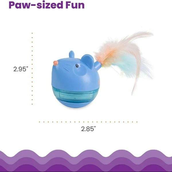 Petstages Hunt 'N Swat Treat Tumbler for Cats - Image 4