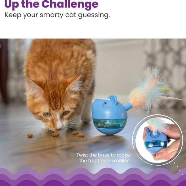 Petstages Hunt 'N Swat Treat Tumbler for Cats - Image 5