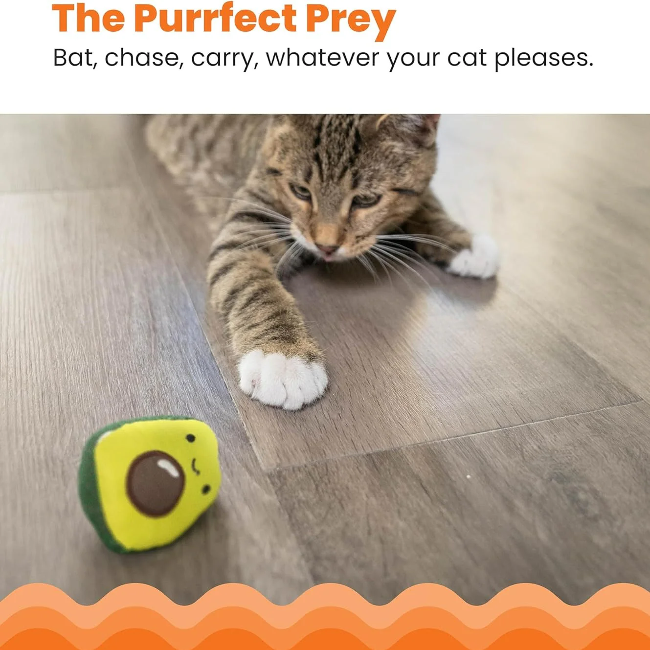 Petstages Lil' Avocato Cat Toy - Image 2