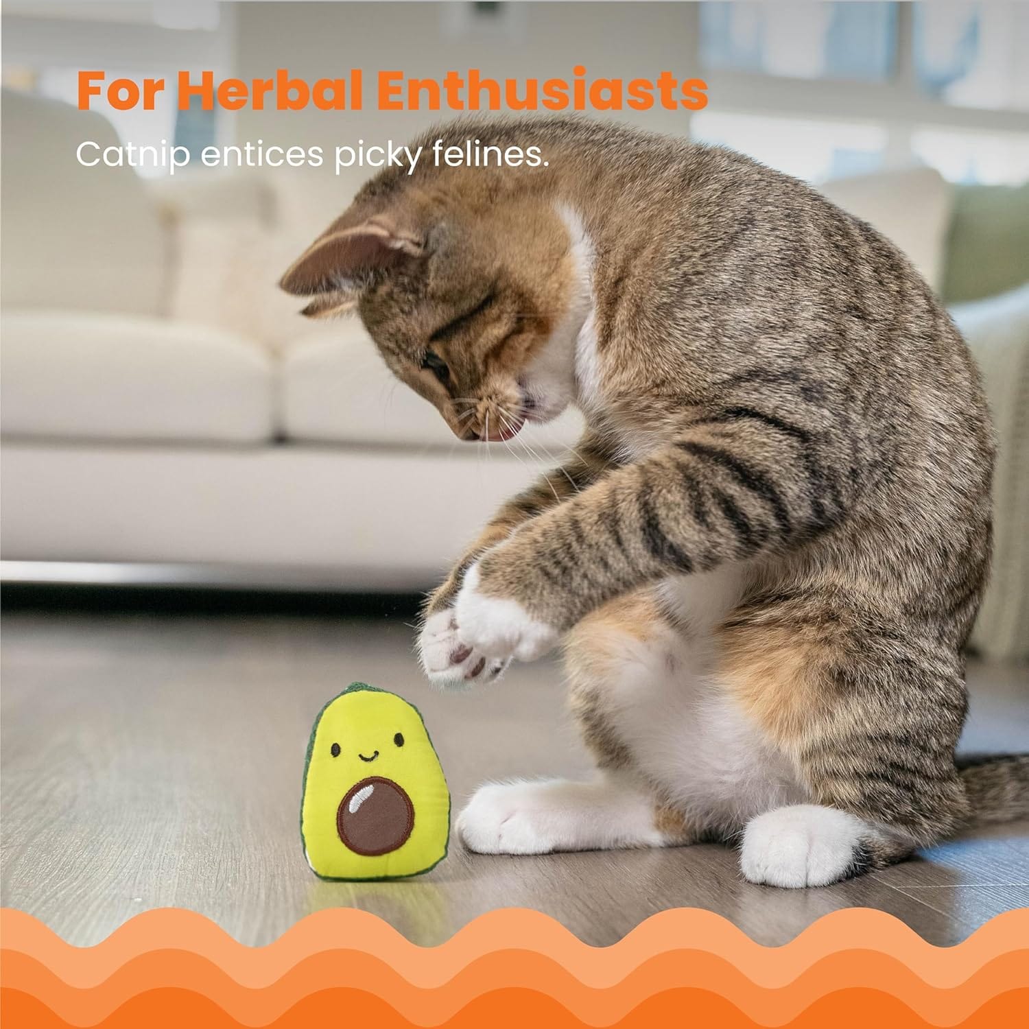 Petstages Lil' Avocato Cat Toy - Image 3