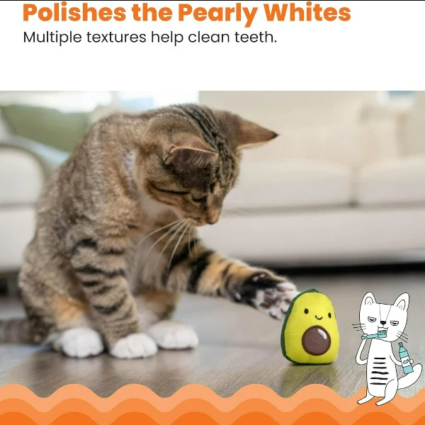 Petstages Lil' Avocato Cat Toy - Image 4
