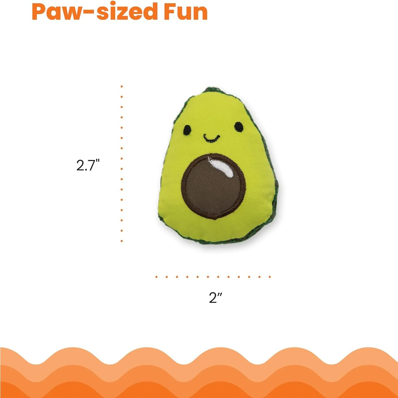 Petstages Lil' Avocato Cat Toy - Image 5