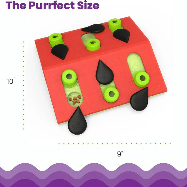 Petstages Melon Madness Puzzle Cat Toy - Image 5