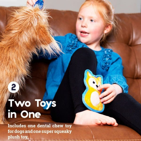 Petstages Mini Orka & Friends Fox Dog Toys - Image 5