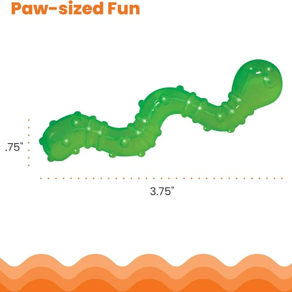 Petstages Orkakat Wiggle Worm Dental Cat Toy - Image 6